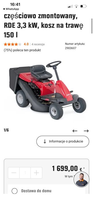 Traktorek kosisrka MTD minirider 60 MANUAL