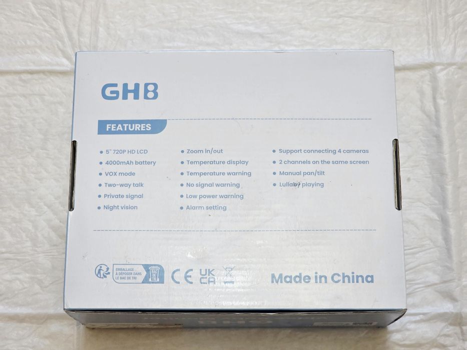 Відеоняня GHB Baby Monitor SM50B Брак!