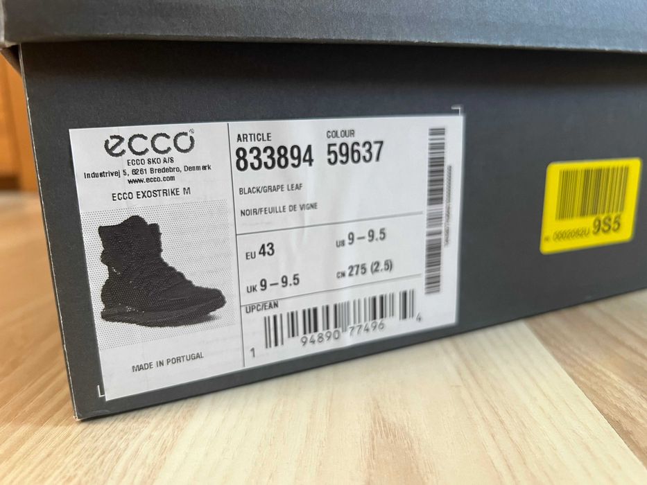 NOWE Ecco EXOSTRIKE M r. 43 28,5cm buty męskie zimowe HIGH HM