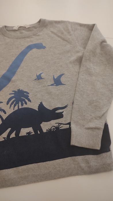 Sweterek chłopiecy 134/140 h&m