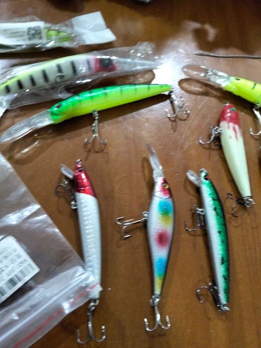 Amostras de pesca lote