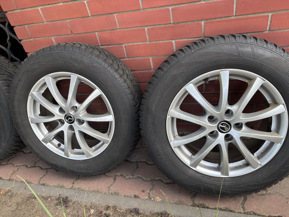 Komplet felgi opony wielosezon super stan Falken