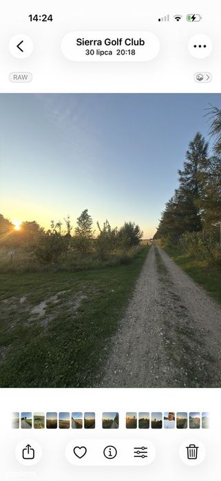Działka w Gowinie przy granicy pola golfowego!!!