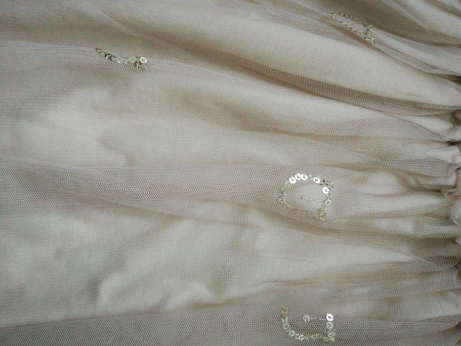 Benetton nowa tiulowa spódniczka 140