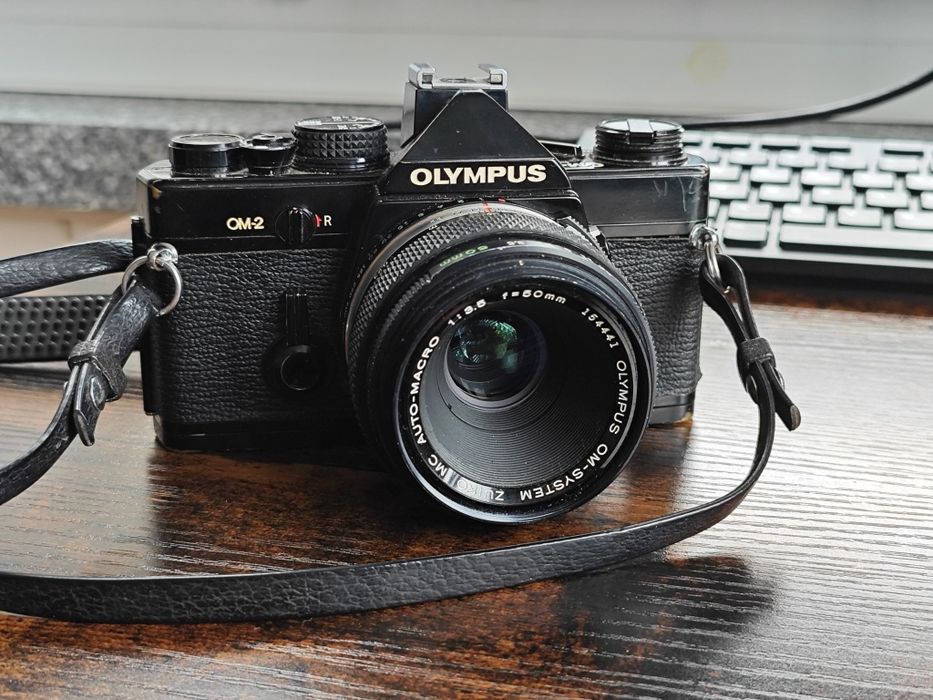 Aparat Olympus OM-2 Zuiko 3.5/50mm sprawny