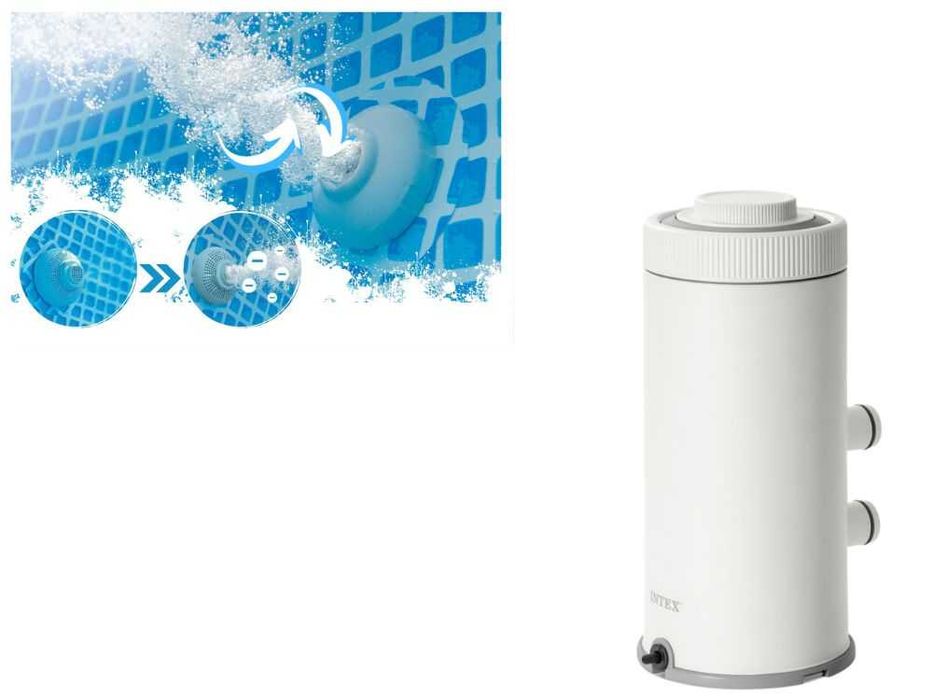 Каркасный бассейн Intex Интекс Размер 305х99 см насос,лестница