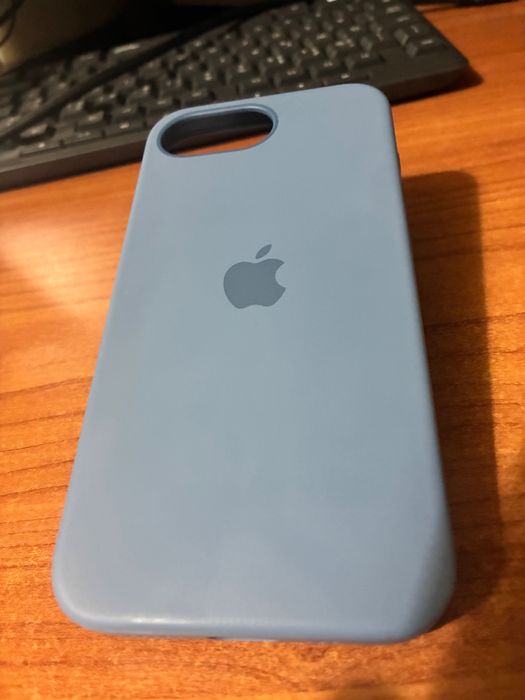 Capa original IPhone 16e Azul Inverno