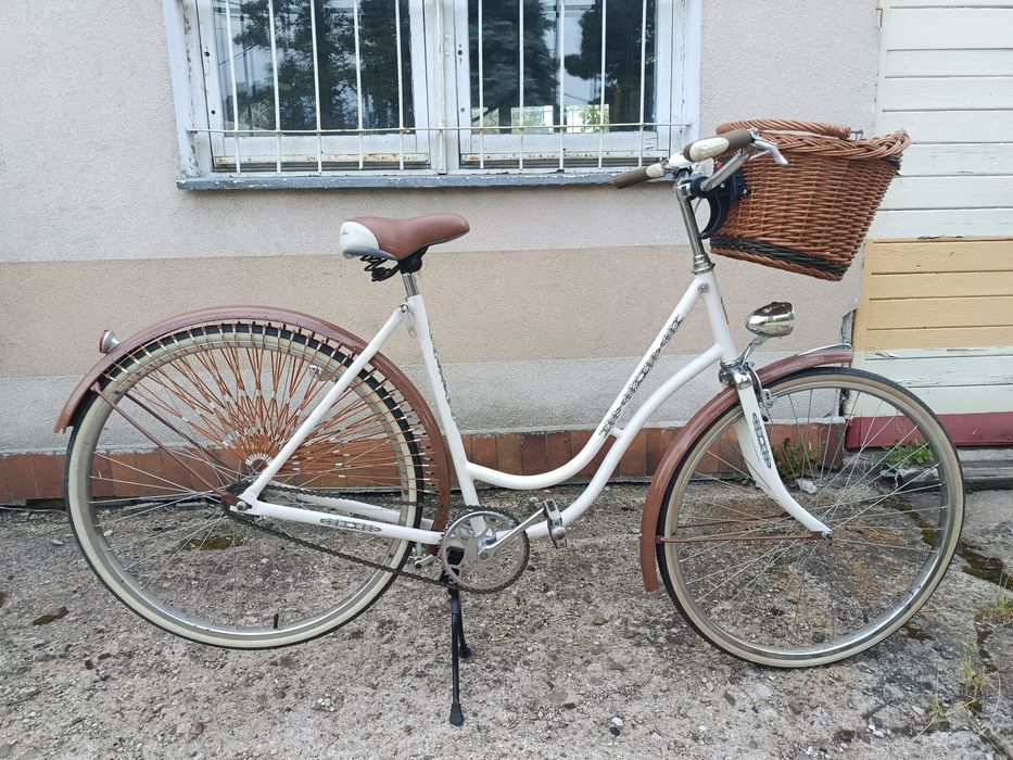 Stylowy rower retro / klasyk na zabytkowej ramie Opel + Dokumentacja policyjna