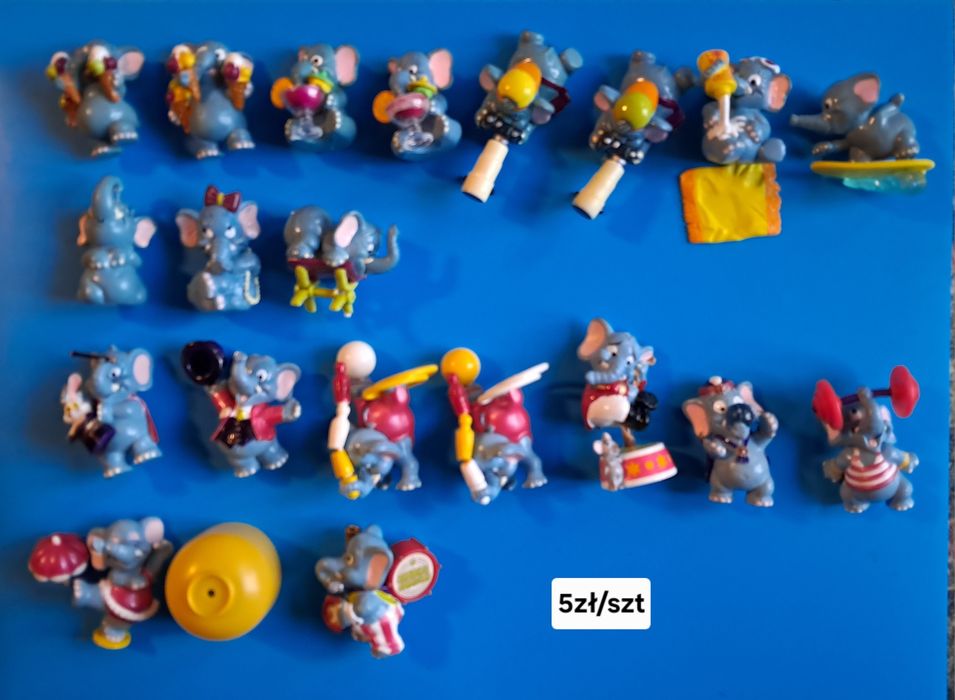 Figurki z kinder niespodzianek