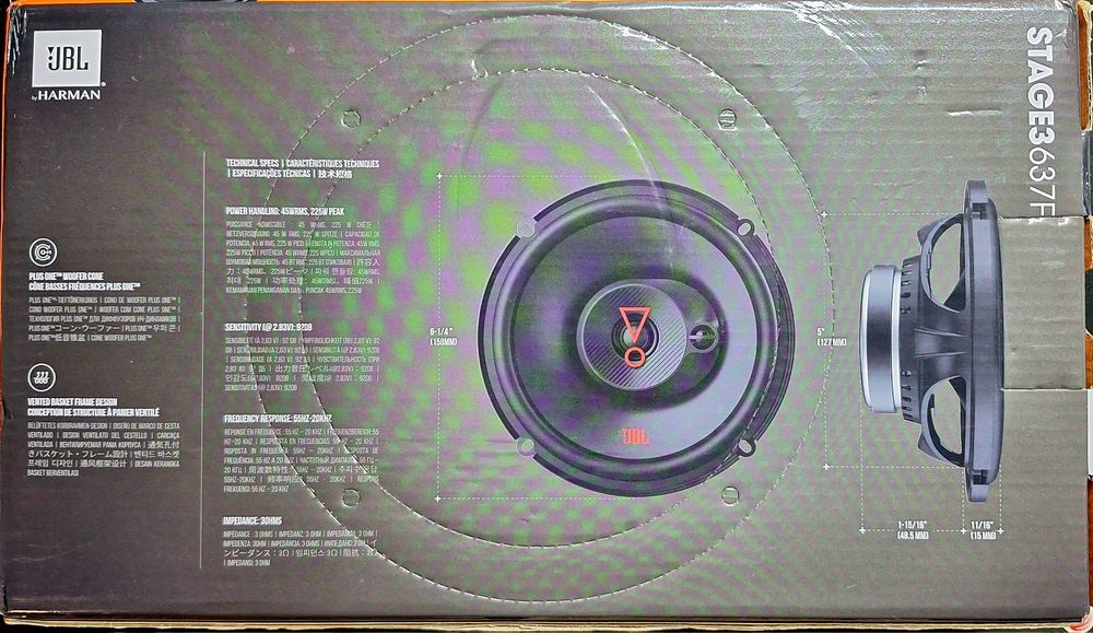 JBL stage 3 637F - Novas