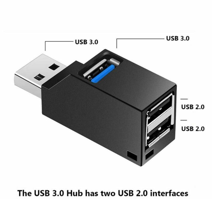 USB 3,0 адаптер-концентратор, удлинитель, мини-разветвитель
