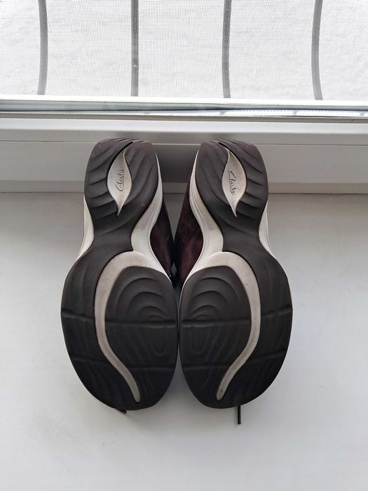 Кросівки замшеві Clarks розмір 39 - 40