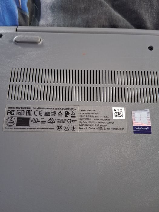 Laptop Lenovo ideapad 3