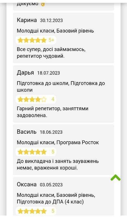 Підготовка до 1 класу + 1–4 класи | Онлайн або офлайн в Ірпені