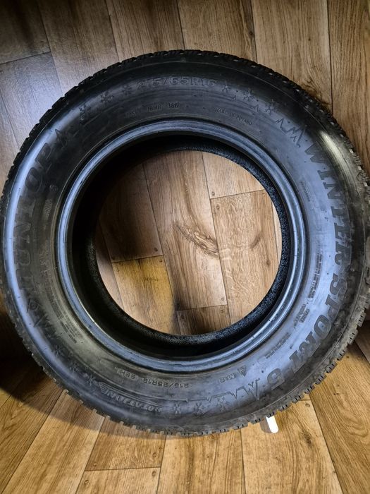 215/65/16 Dunlop para zima 7,7mm 17r