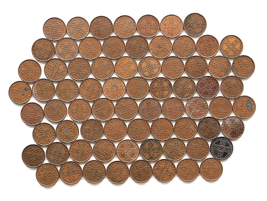 Lote de 72 Moedas 50 Centavos 1974