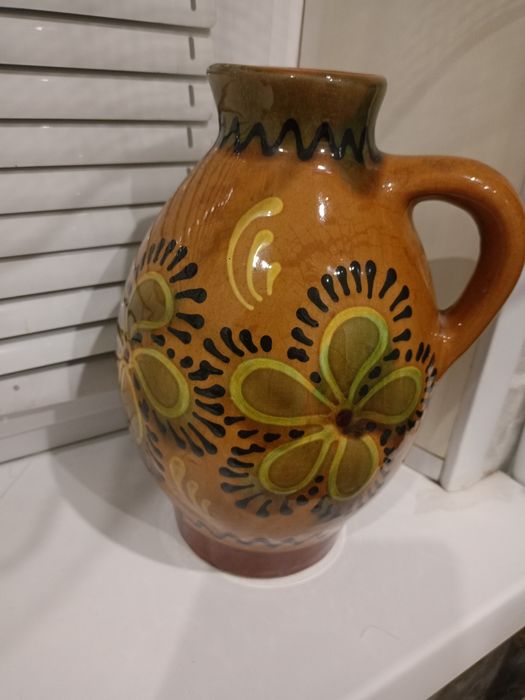 Кувшин керамический ручная роспись