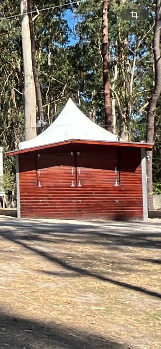 Quiosque em Madeira /Abrigo de Jardim