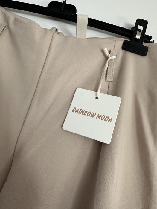 Spodnie szwedy beżowe Rainnow Moda