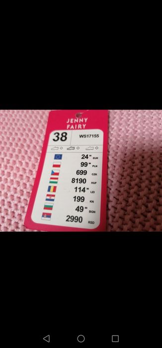 Buty sandałki na obcasie czarne wiązane 38 damskie