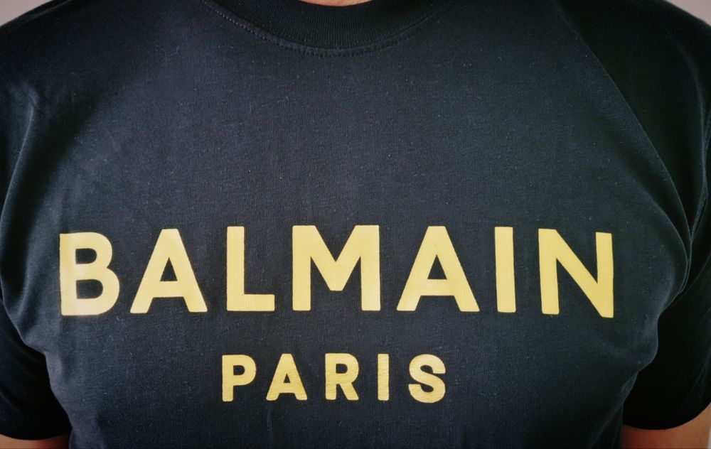 Balmain Komplet dresowy męski Spodenki + Koszulka