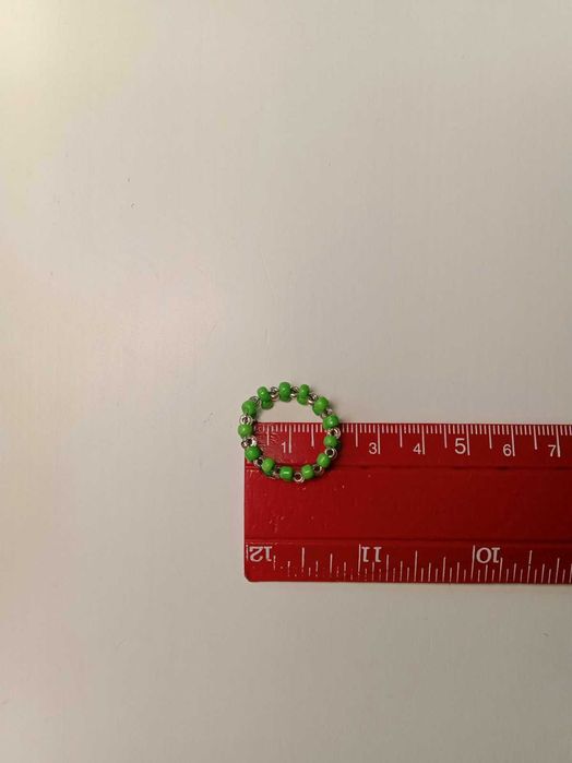 Pierścień z koralików
