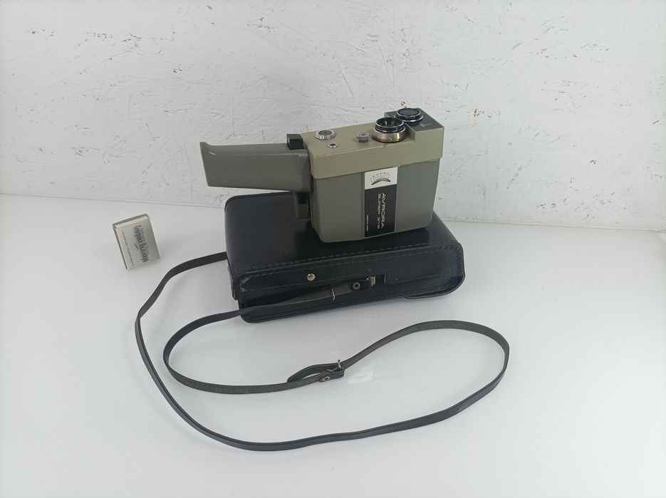 Stara kamera vintage  analogowa, futerał  ZSRR, lata 70, 1970