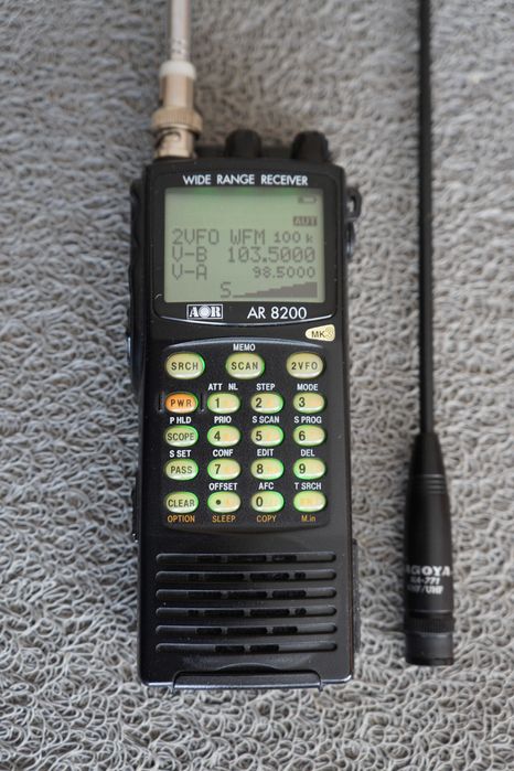 AOR AR-8200 mk3 - profesionalny skaner / odbiornik szerokopasmowy