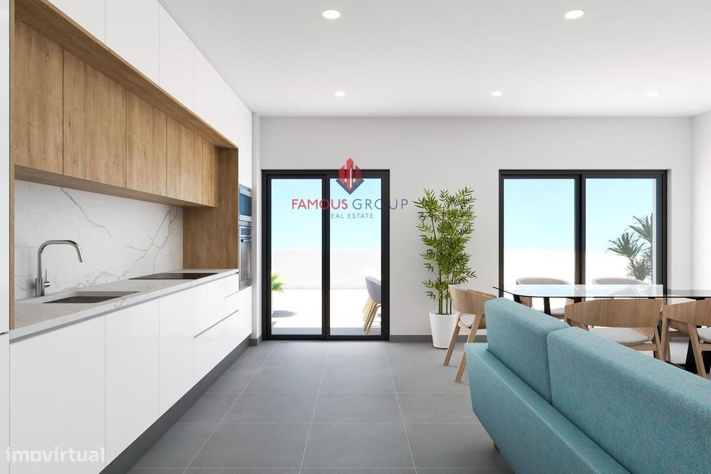Apartamento T3 novo com estacionamento