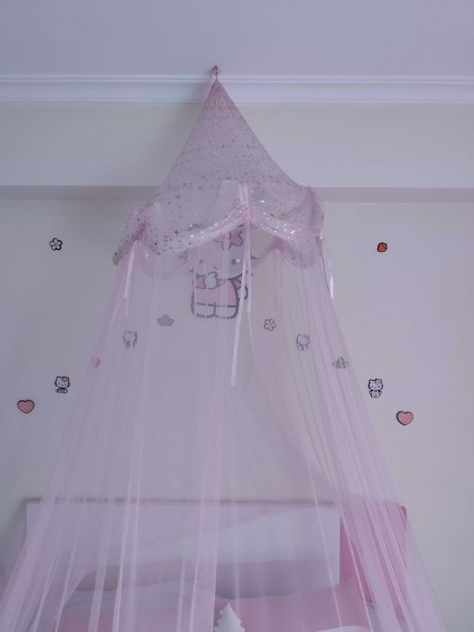 Dossel demoiselle rosa