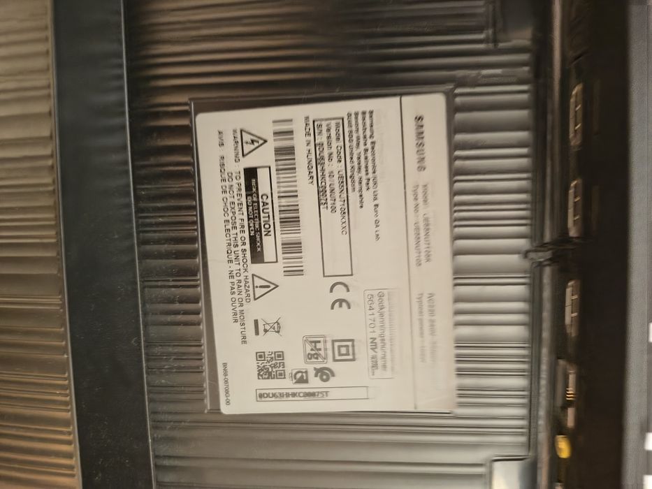 TV Samsung 55 ecrã partido