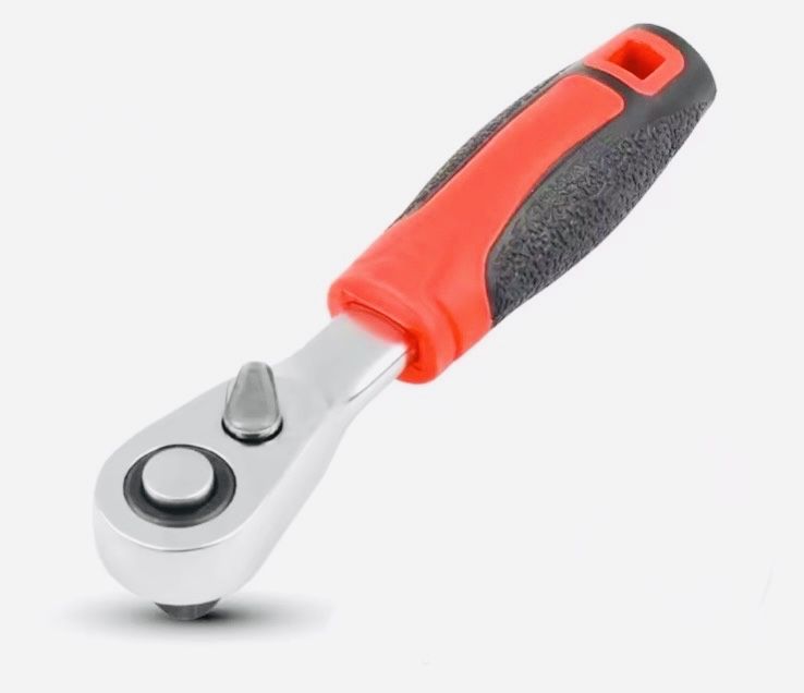 Міні-тріскачка вороток реверсивний гайковий ключ із тріскачкою 1/4 72