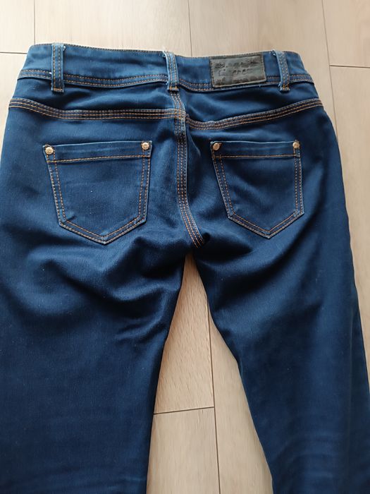 Spodnie rurki jeansy rozm. 36
