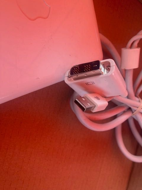 Monitor Adapter DVI ADC ładowarka Cinema HD Display studio apple zasilacz A1006