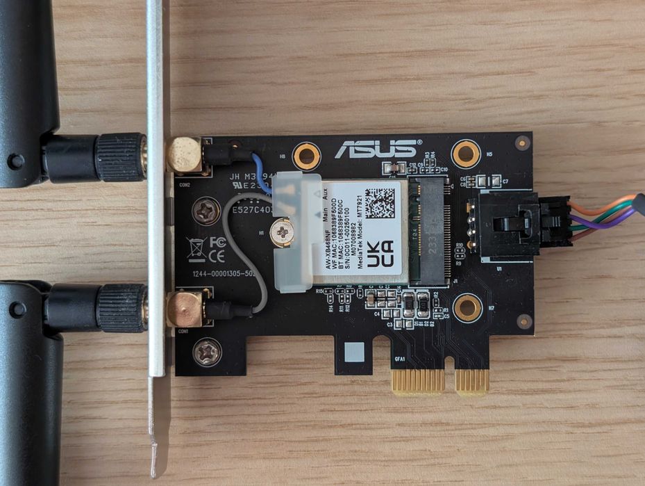 karta sieciowa AX1800 PCI-E bluetooth 5.2 + WIFI 6