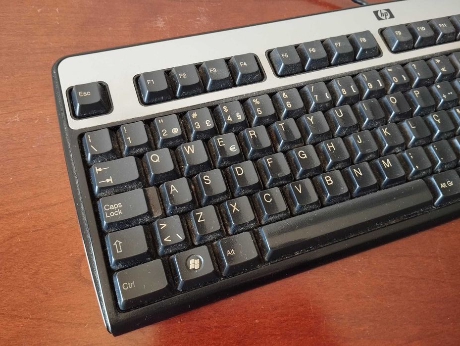 Teclado USB HP Preto452215654486517761