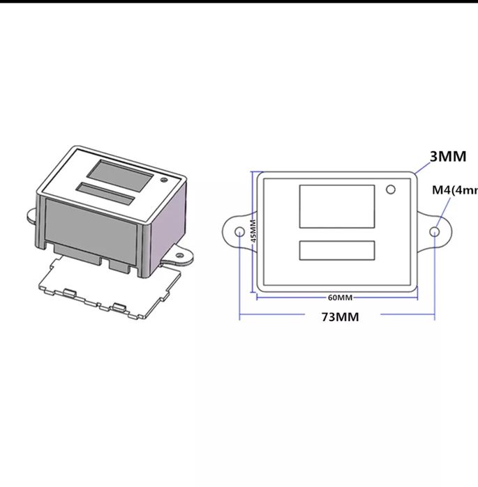 Termómetro digitai com relé. Medidor de temperatura e humidade Casa