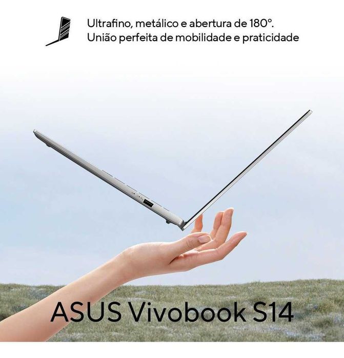Vivobook i7 13620h 14' 8gb RAM NOVO