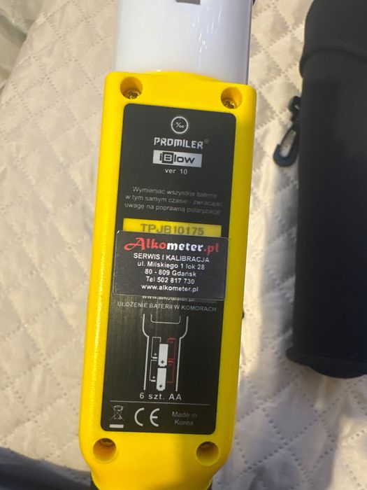 Alkomat Promiler iblow 10