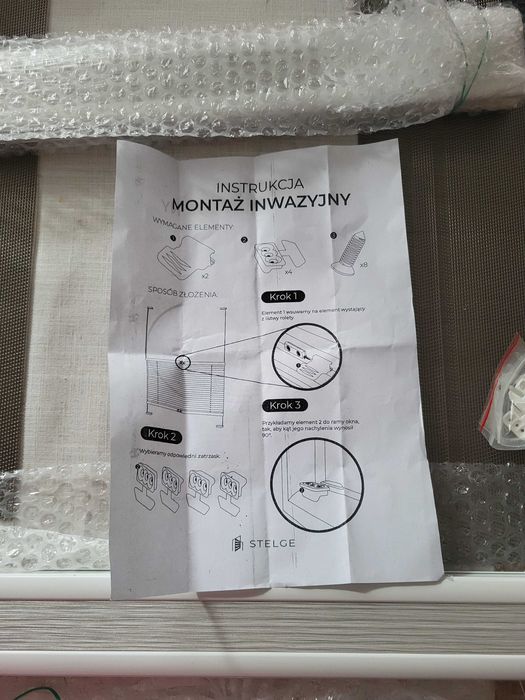 Rolety okienne plisowane 2szt