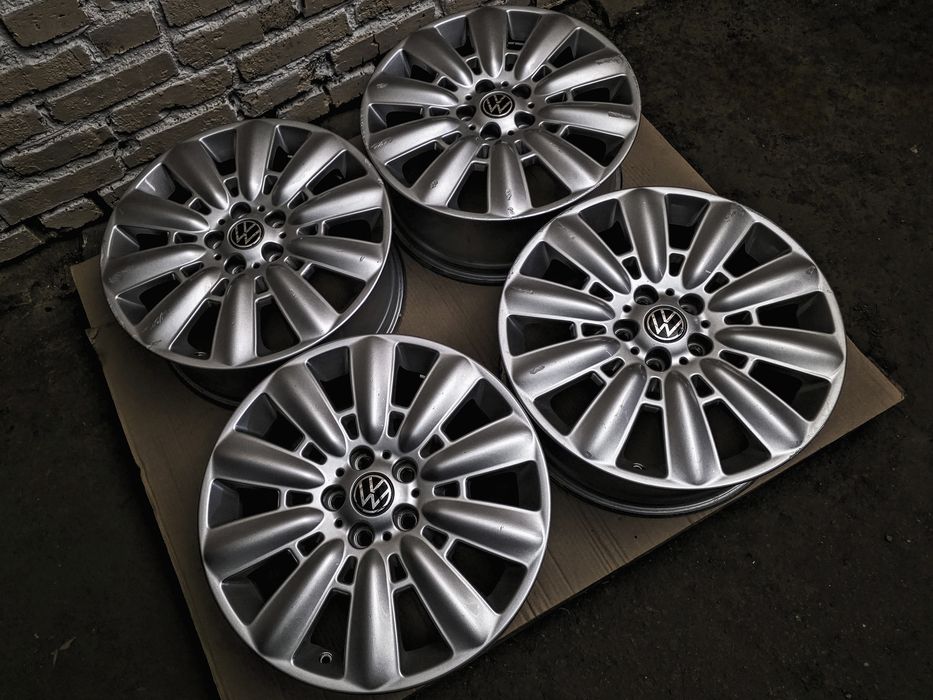 R18 5x112 Volkswagen | Original | Рідна фарба, ідеальний стан, без пошкоджень, без ремонтів | Комплект / 4шт | Преміум диски | Audi/Skoda/Seat/Cupra..