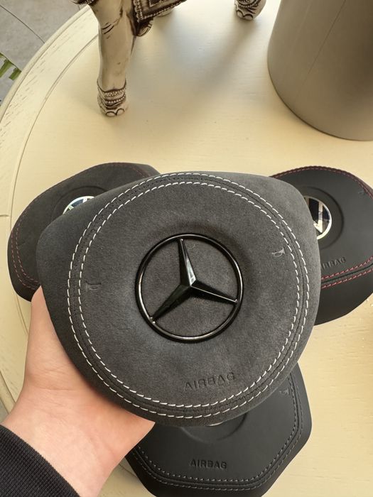 Обшиті кришки Airbag до Mercedes Benz E class C class G class S class