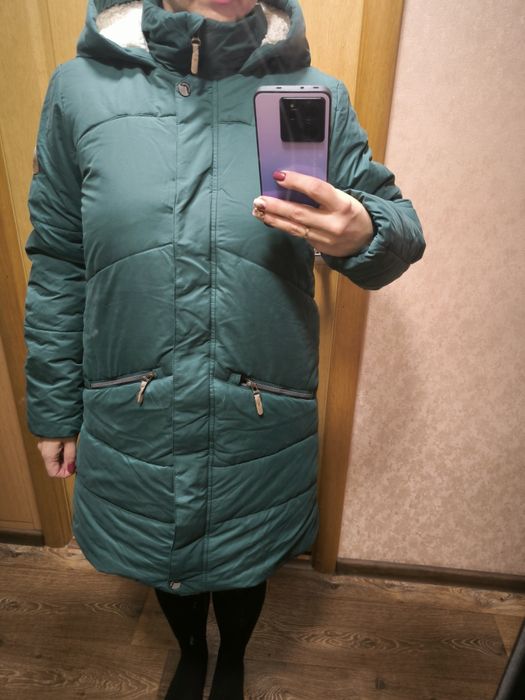 Зимняя женская куртка фирмы Qutventure 50 размер