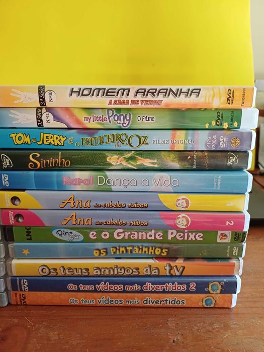 20 DVD Filmes para crianças