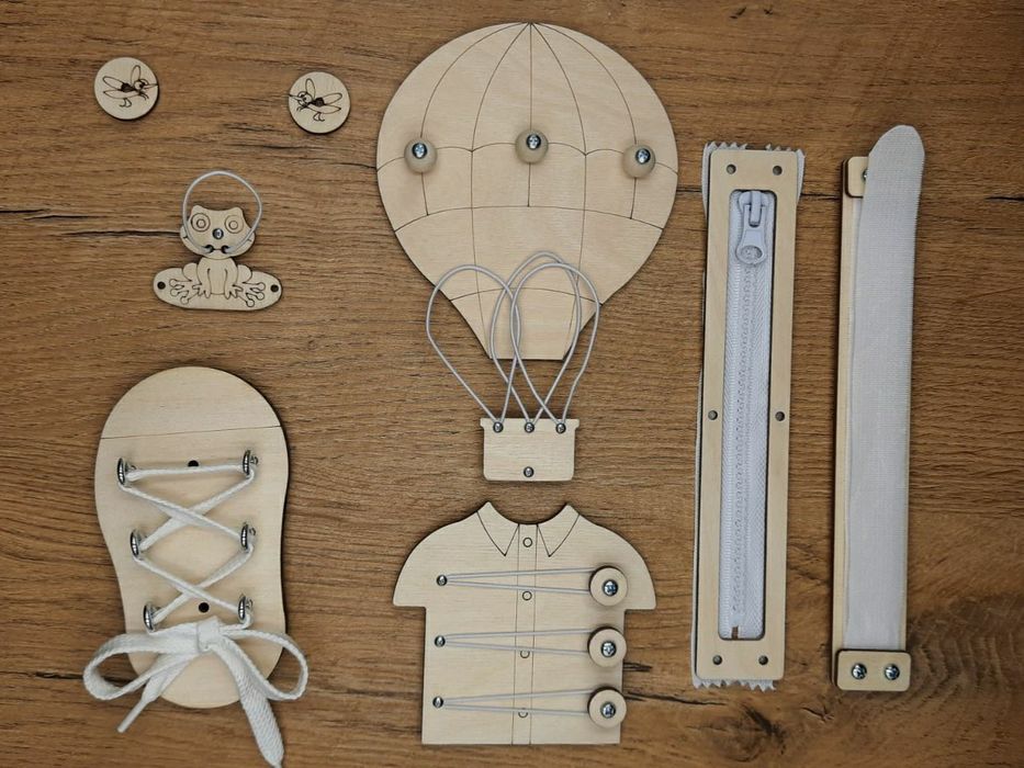 Tablica manipulacyjna.  Elementy do tablicy manipulacyjnej