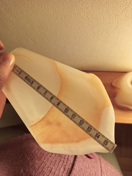 Klosze 3 sztuki jasne ,grube szkło, żarówka E14