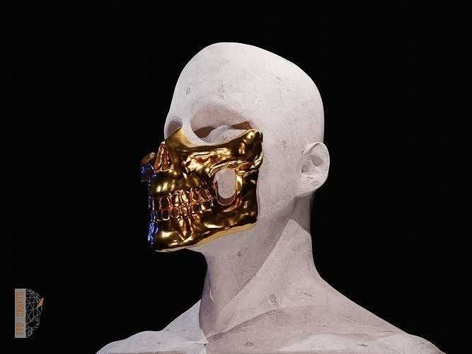 Death Stranding, Gold Skull Mask, Higgs PS4/PS564309593835395121