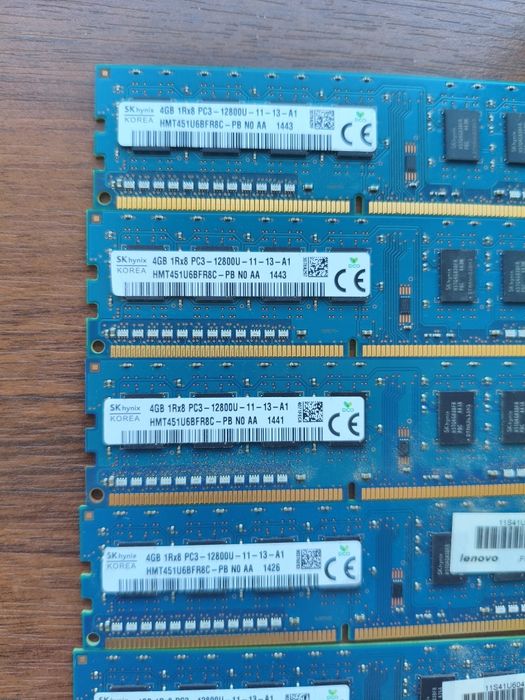 Pamięć RAM DDR3  4gb  1600mhz