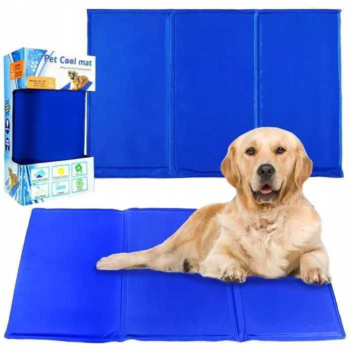Legowisko Mata Chłodząca dla Psa Kota Żelowa 90x50cm Powystawowa
