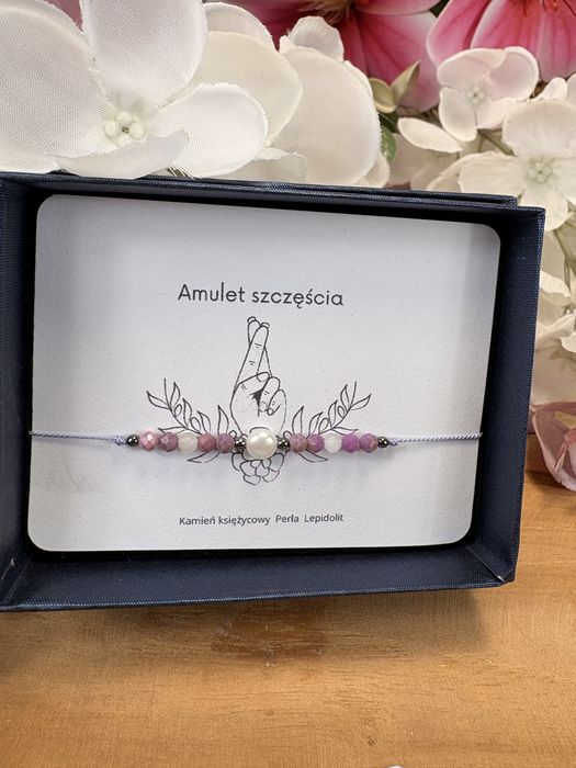 Bransoletka intencyjna „Amulet Szczęścia”